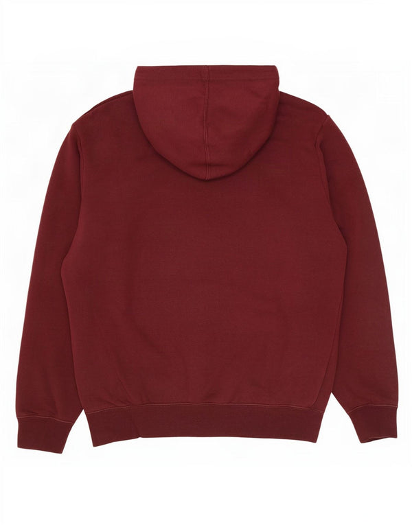 Suéter com capuz gráfico masculino Nike pequeno algodão Borgonha