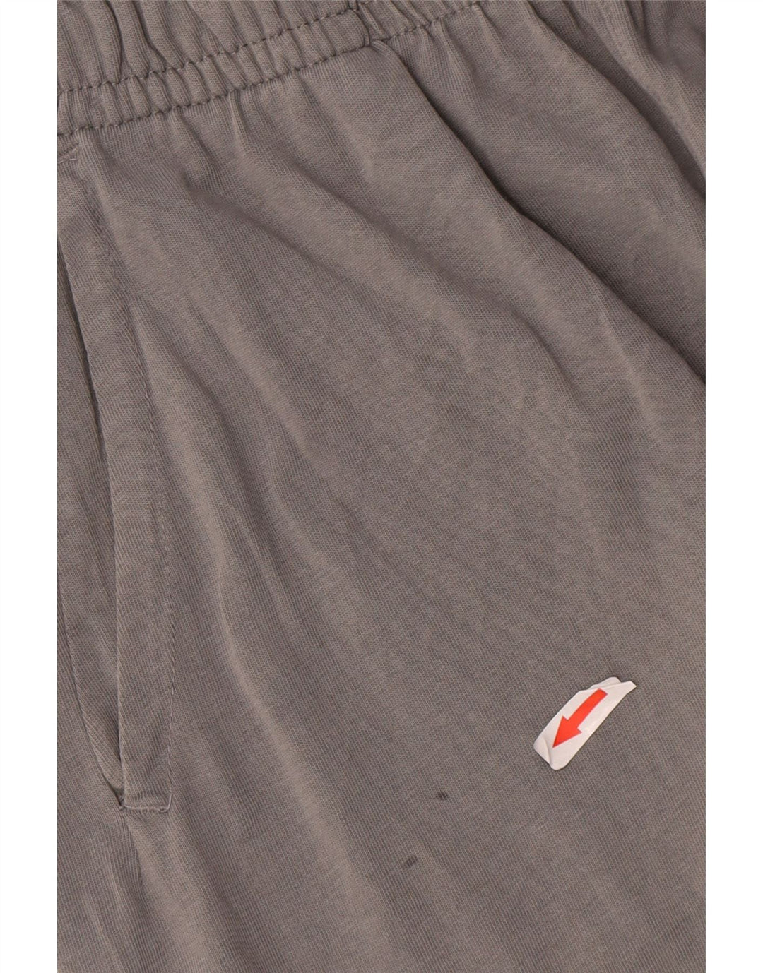 Shorts esportivos masculinos Nike médio cinza algodão