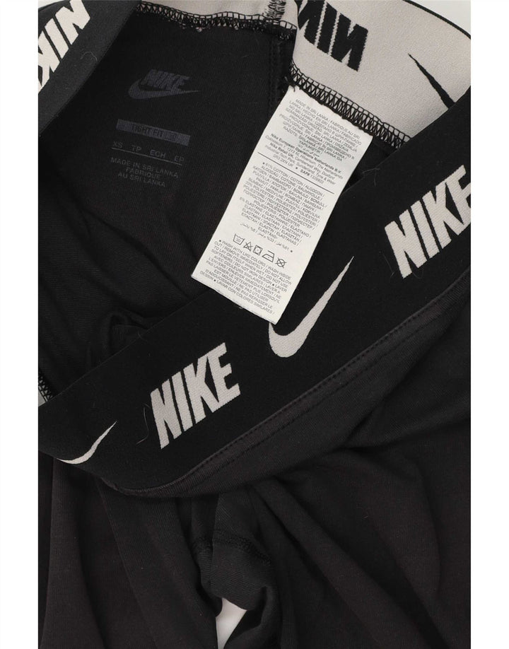 Leggings Nike Feminino UK 6 XS Algodão Preto