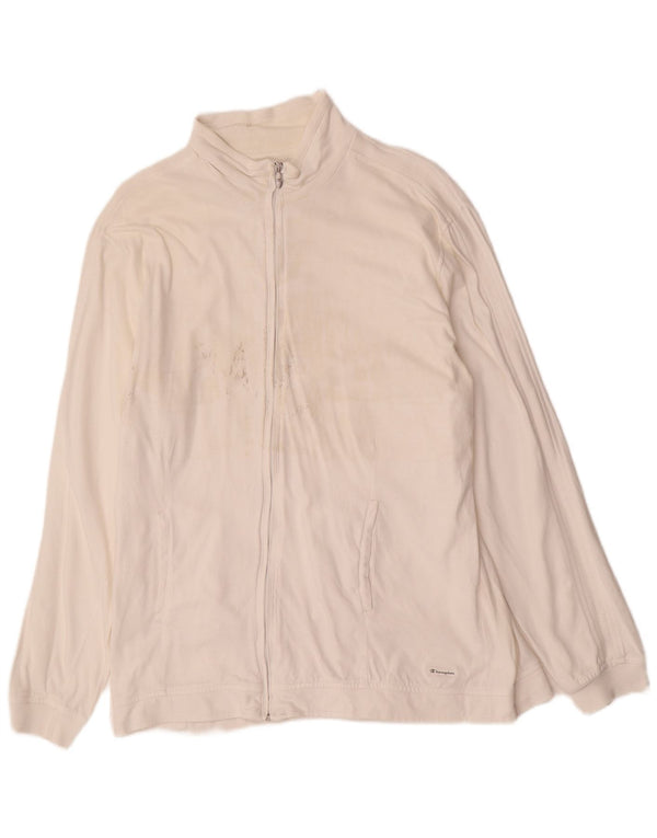 Jaqueta feminina Champion UK 18 XL algodão branco