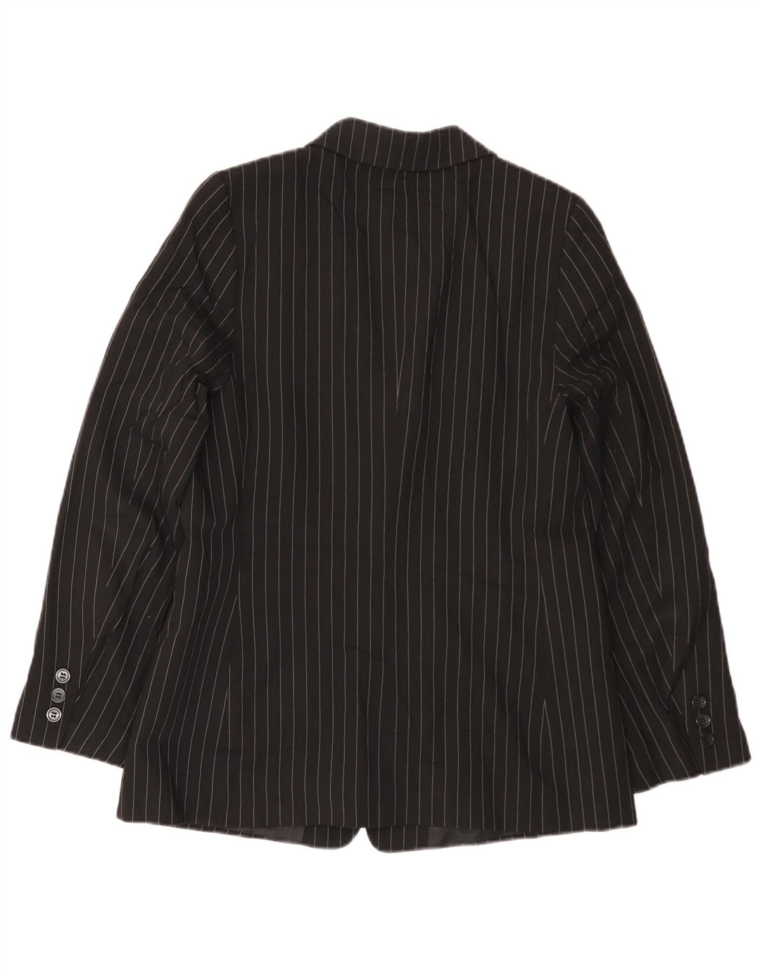 Jaqueta Marks & Spencer Autograph Blazer Feminina Reino Unido 12 Riscas Pretas Médias