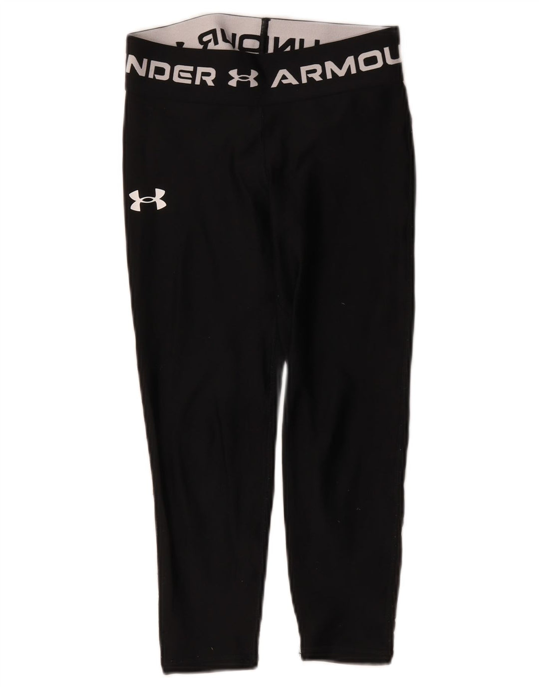 Leggings gráficas para meninas Under Armour 9-10 anos poliéster preto