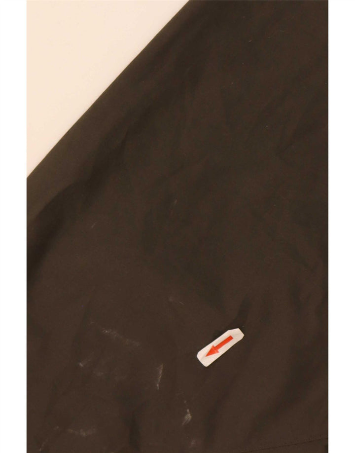 Jaqueta masculina de algodão encerado Brugi UK 40 grande bloco colorido cáqui