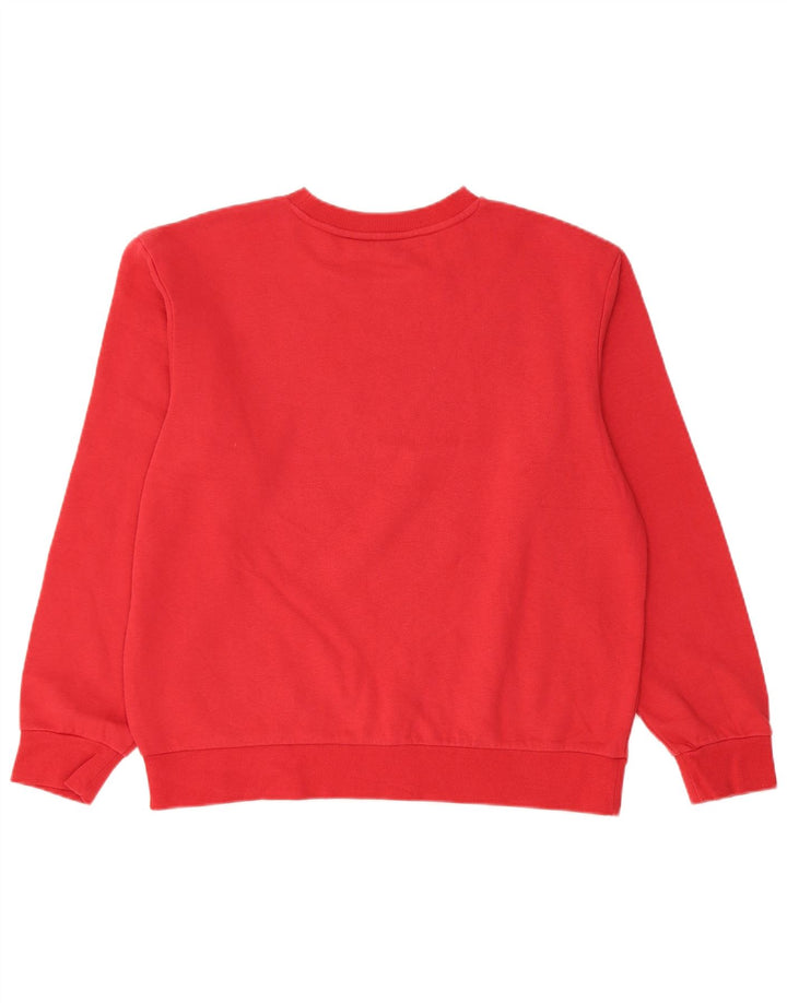 Suéter masculino MARKS & SPENCER de algodão vermelho médio