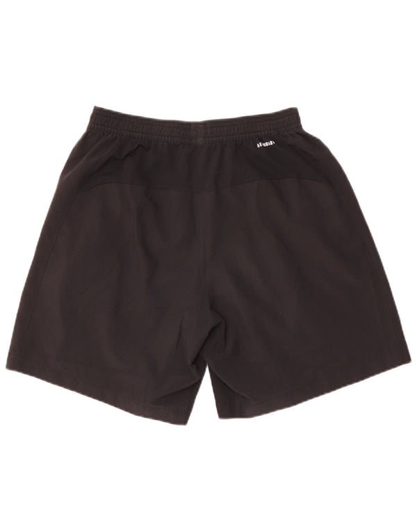 Adidas Mens Aeroready Sport Shorts Pequeno Poliéster Preto