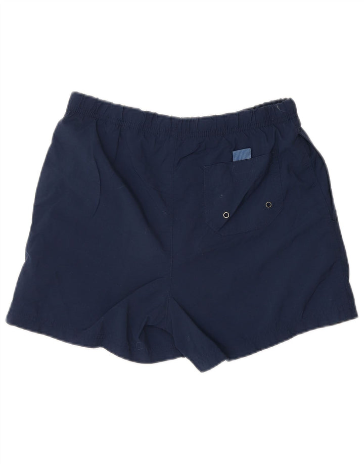 Shorts de natação Nike Boys 12-13 anos grande azul marinho nylon