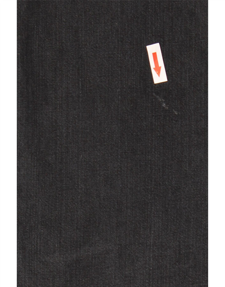 Camisa jeans masculina LEE de algodão preto médio