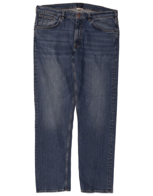 Jeans retos masculinos GANT W38 L32 algodão azul