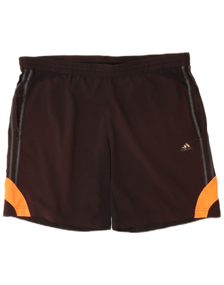 Adidas Masculino Climacool Sport Shorts Grande Preto Colorblock Poliéster