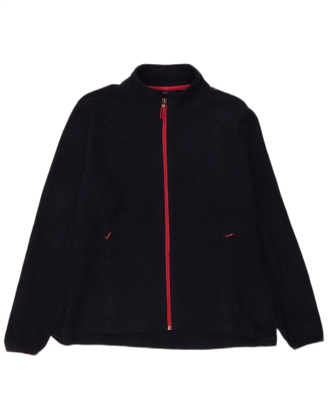 Suéter de lã feminino Marks & Spencer UK 18 XL azul marinho poliéster