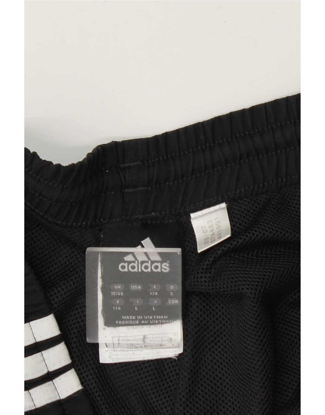 Shorts esportivos masculinos Adidas XL preto poliéster
