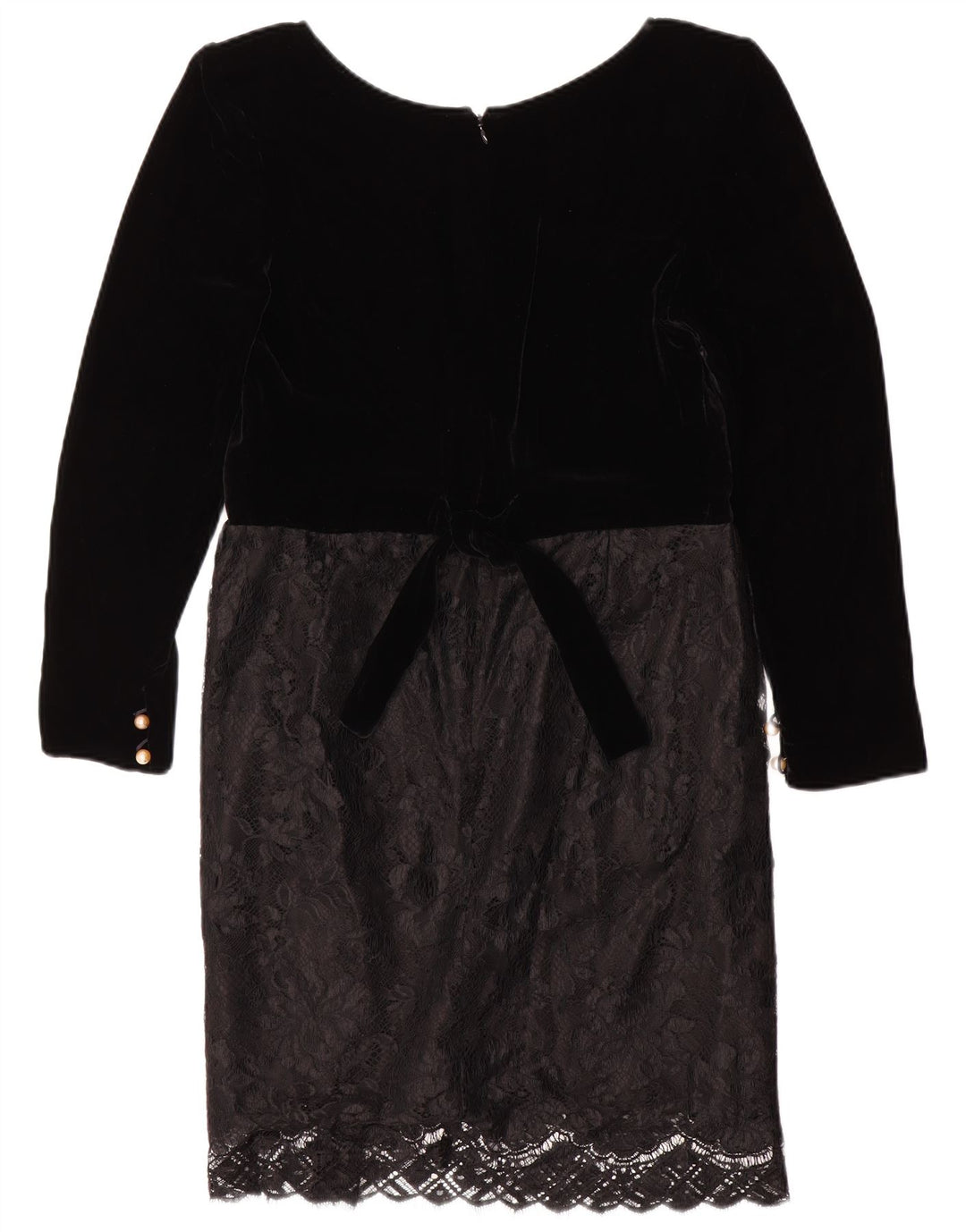Vestido feminino Clara Della Giovanna manga comprida IT 44 médio preto