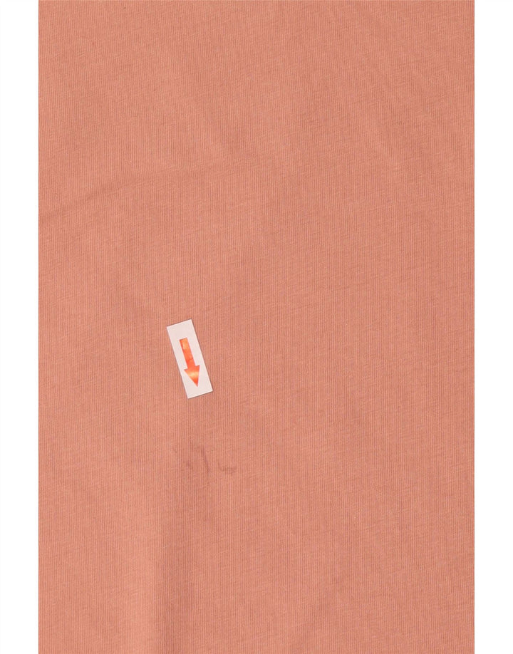 Camiseta gráfica masculina The North Face Top médio algodão rosa