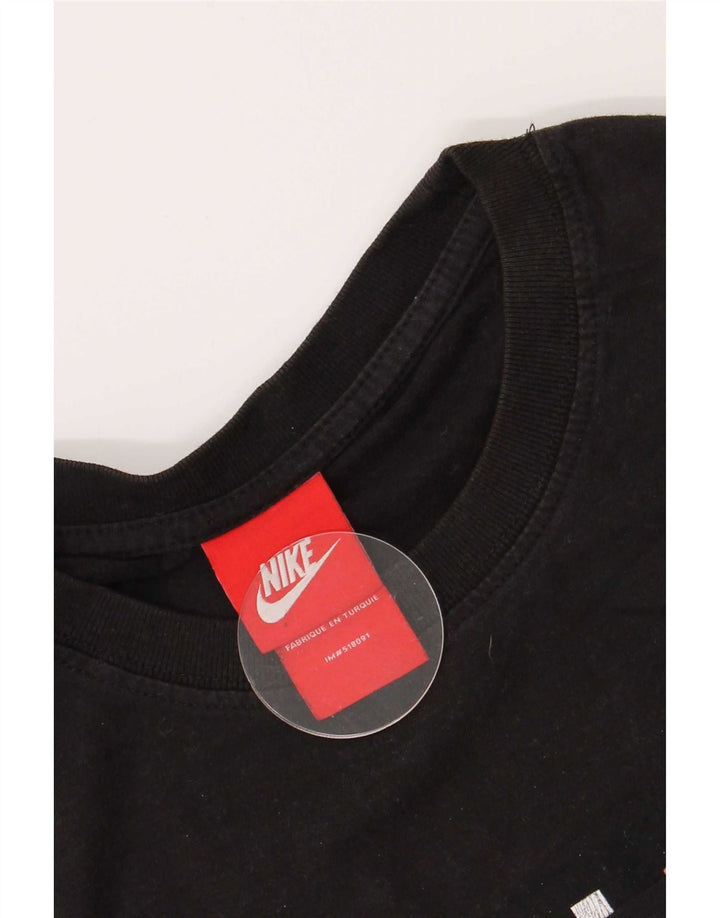 Camiseta Nike masculina gráfica grande preta