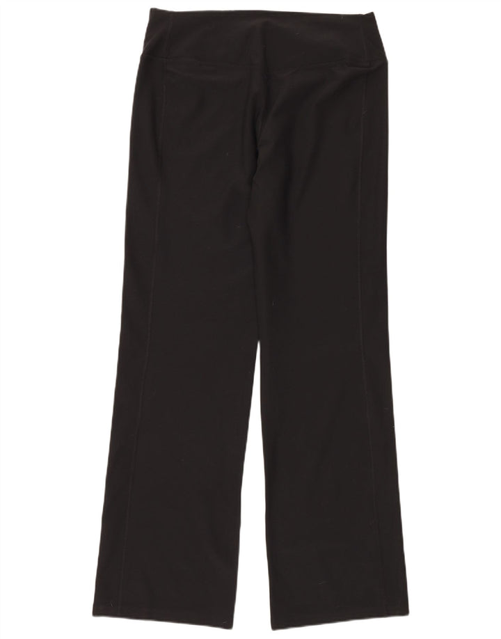 Calça de treino feminina NIKE Dri Fit UK 14 grande poliéster preto