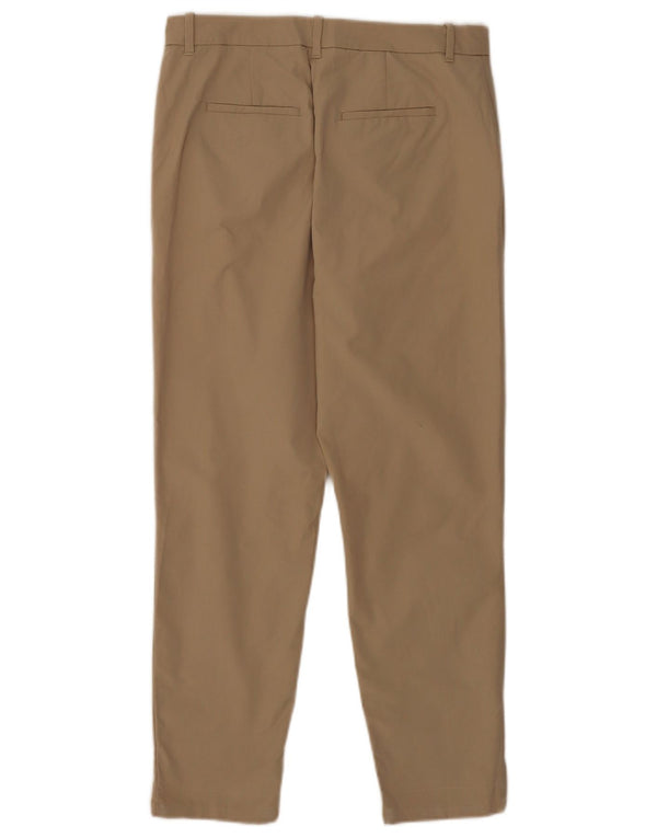 Calça Chino Cônica Feminina Marks & Spencer Reino Unido 10 Pequeno W30 L26 Bege