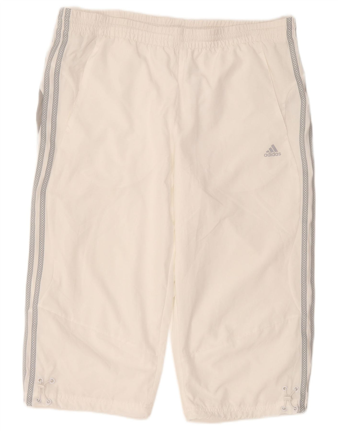 Adidas Mens Climalite Sport Shorts Grande Poliéster Branco