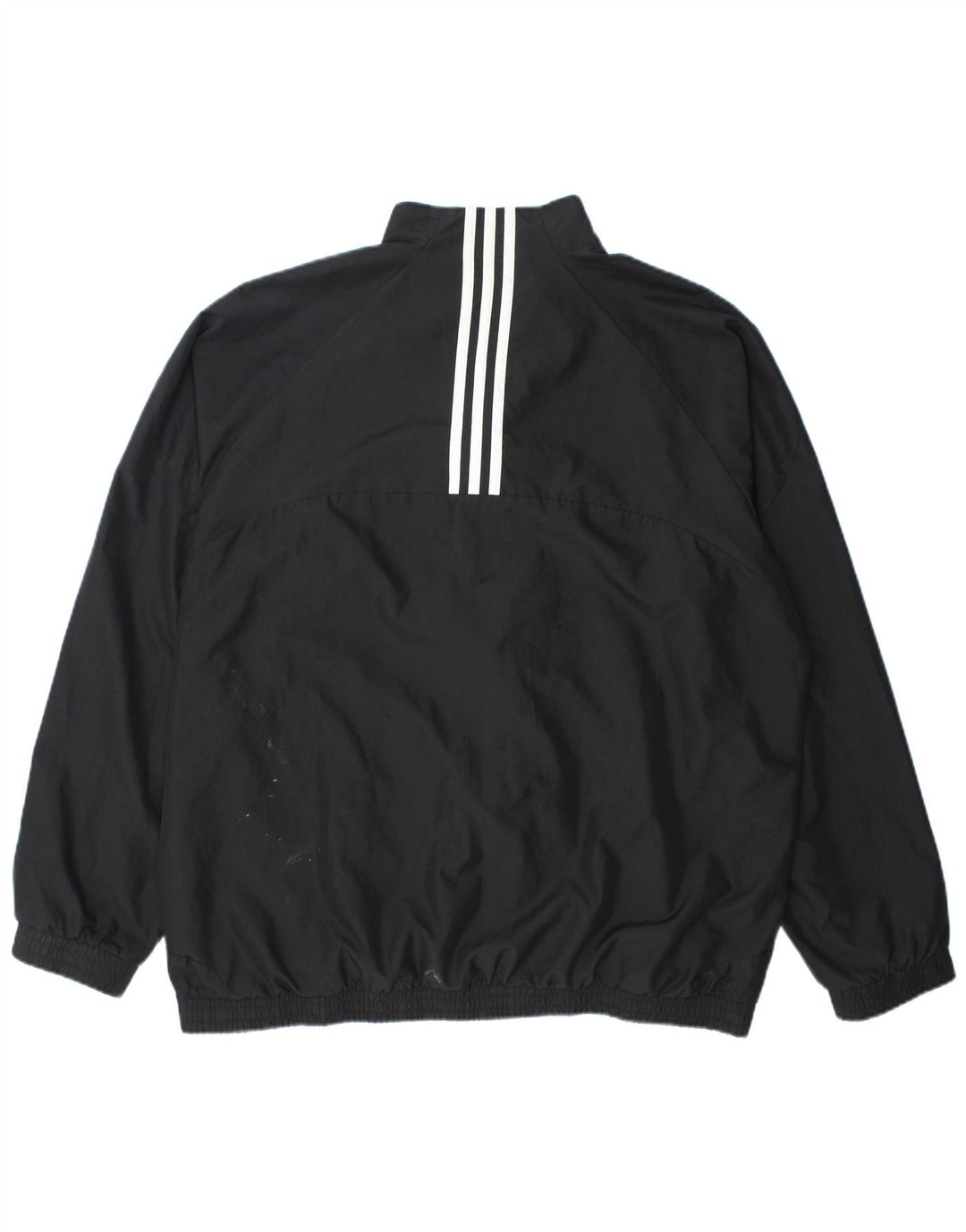 ADIDAS Mens Tracksuit Top Jacket XL Preto Poliéster