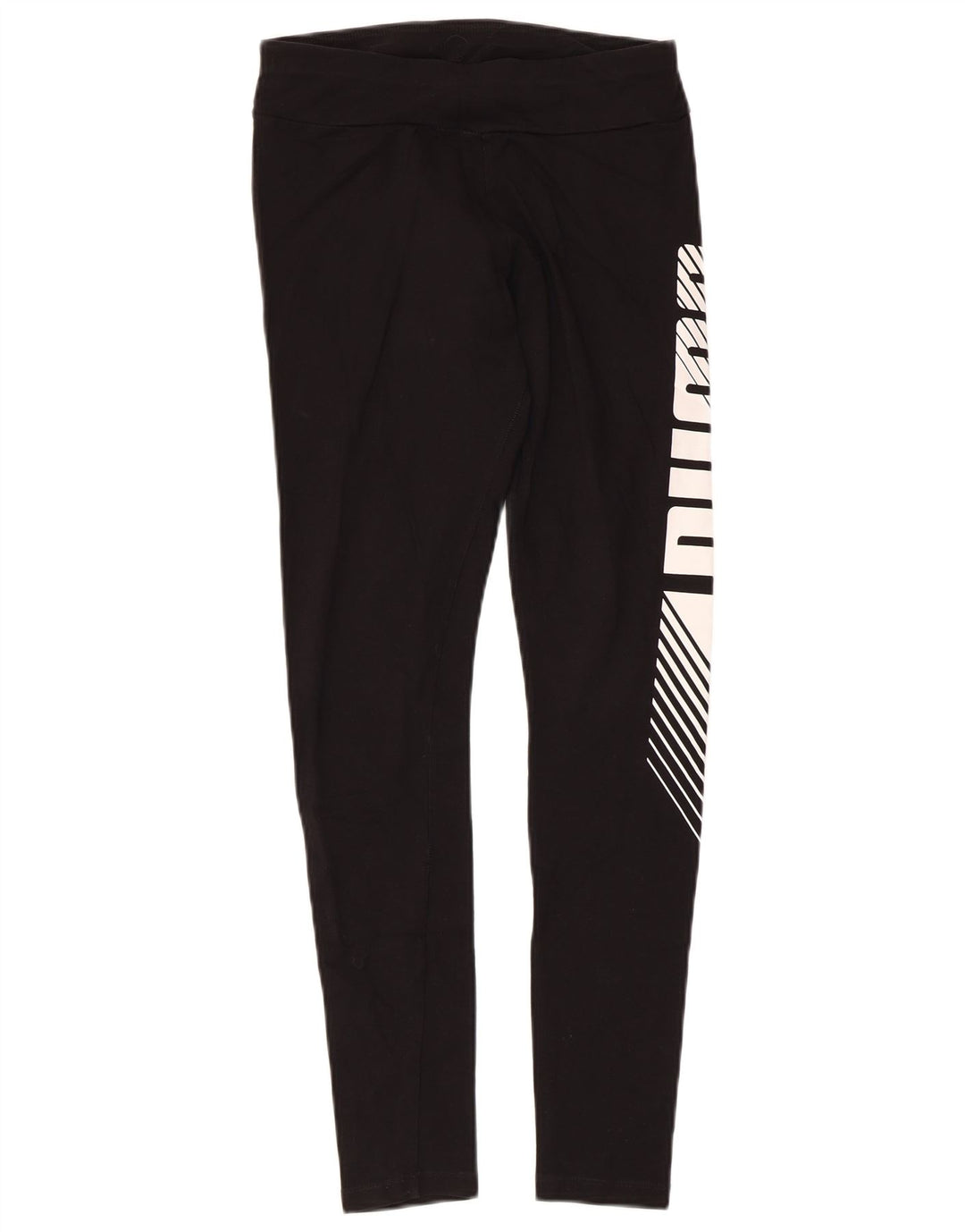 Leggings PUMA Feminino UK 10 Pequeno Preto