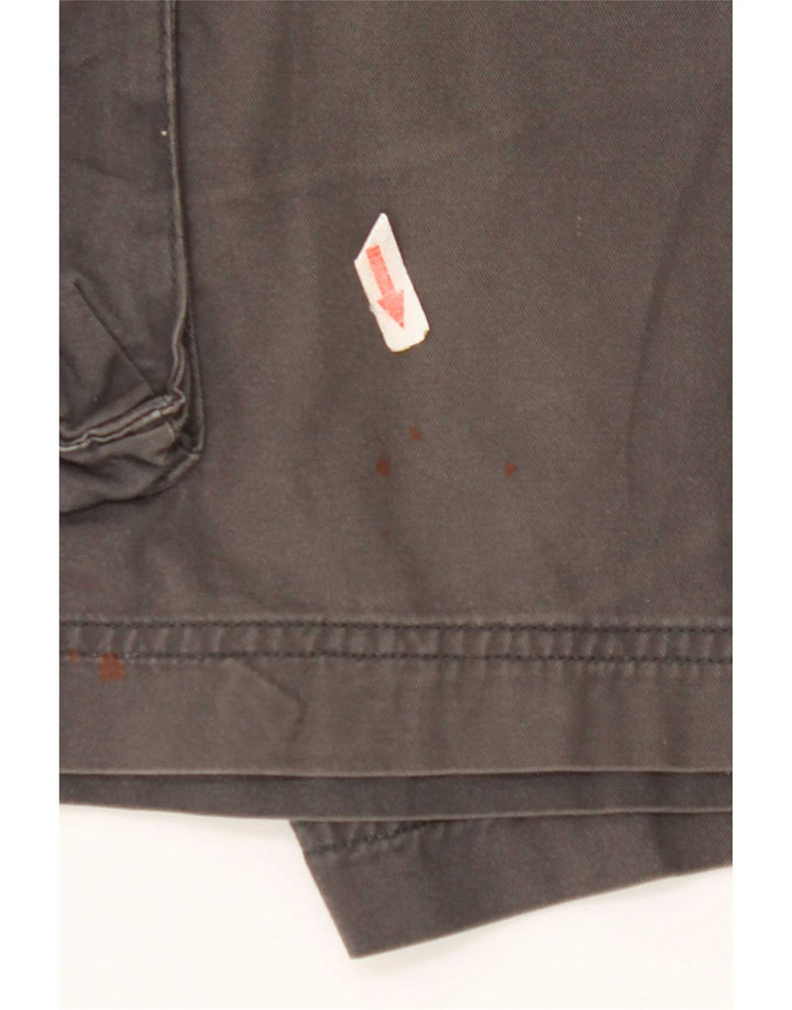 Shorts cargo masculino Nike W34 grande algodão cinza