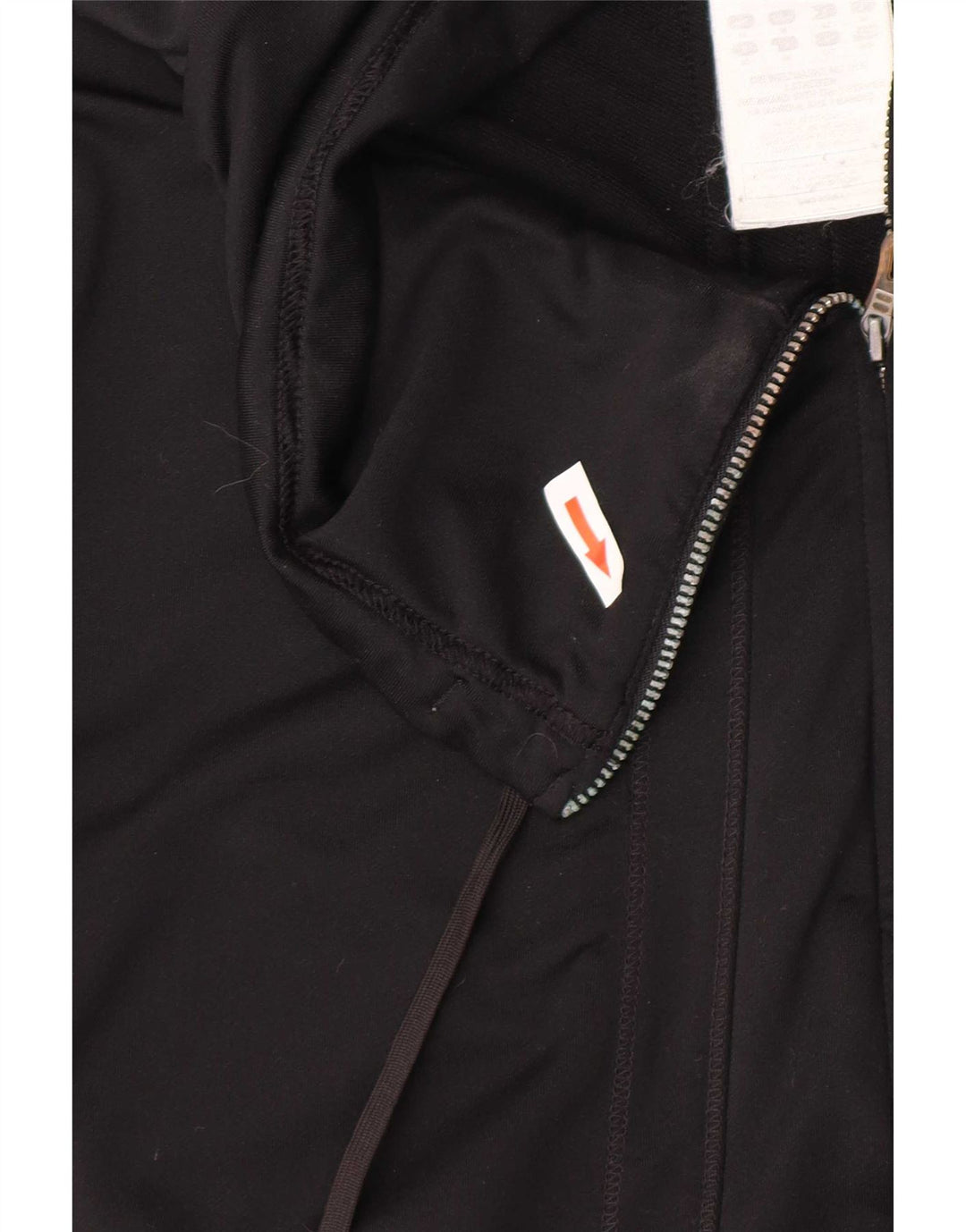 Adidas Womens Clima 365 Tracksuit Top Jacket UK 14 Médio Preto Poliéster