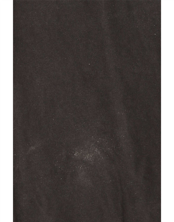 Adidas Mens Graphic T-Shirt Top Médio Algodão Preto