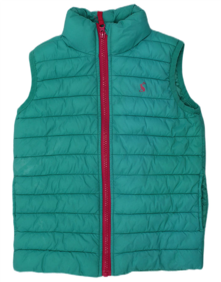 Joules Colete acolchoado para meninas 4-5 anos poliamida turquesa
