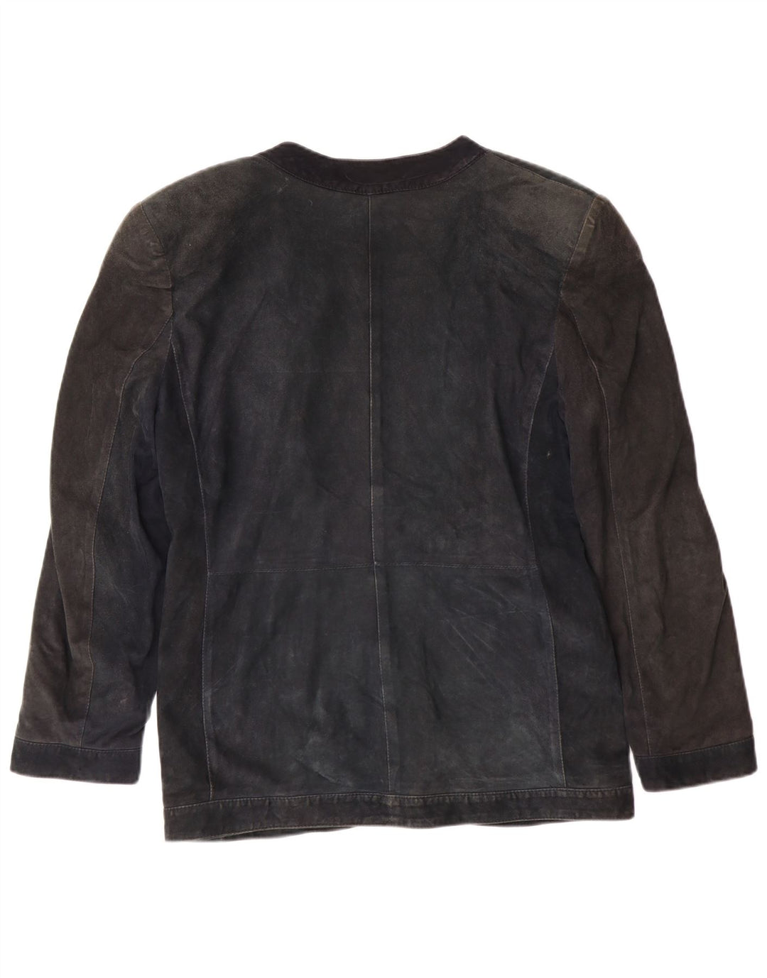 Jaqueta feminina de camurça Nazareno Gabrielli IT 44 médio azul marinho