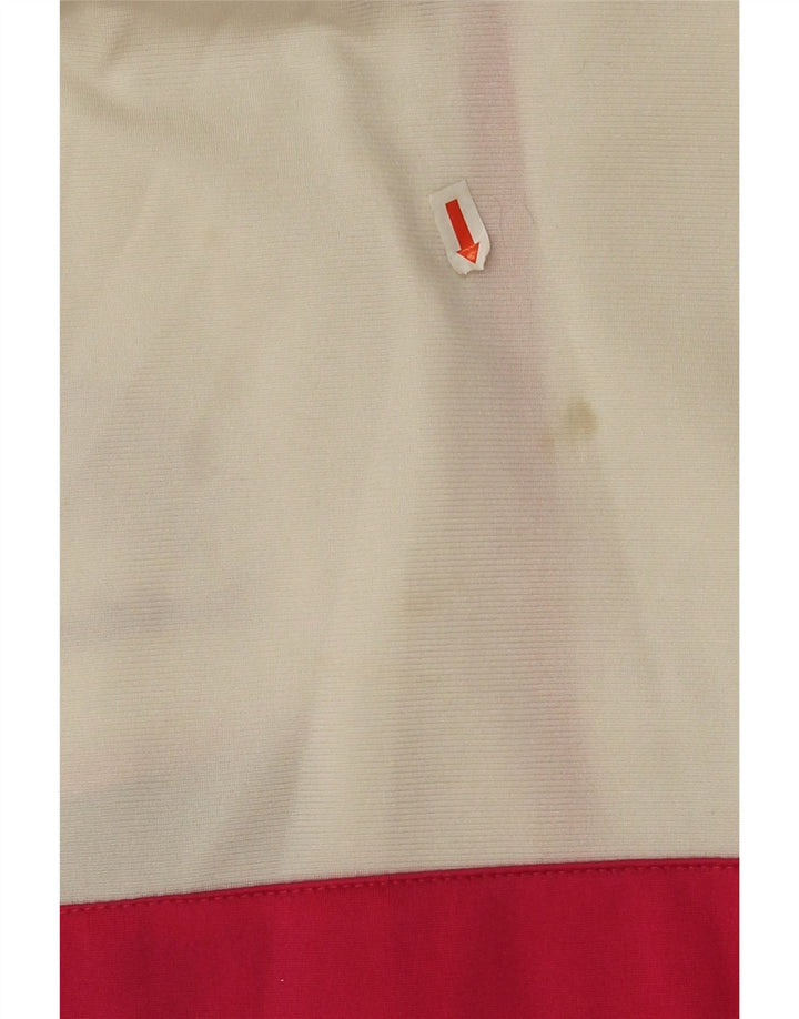 Lotto Mens Graphic Tracksuit Top Jacket Médio Rosa Colorblock Poliéster