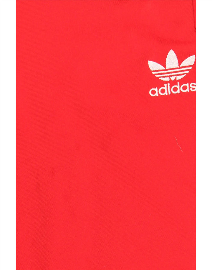 Adidas meninos calças de treino joggers 13-14 anos vermelho