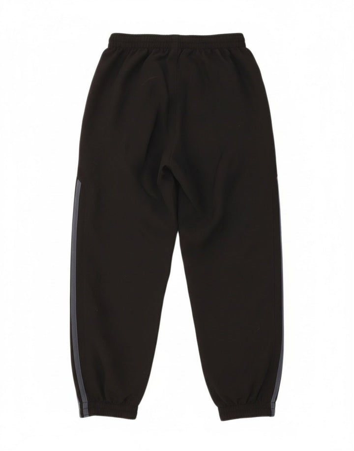 Adidas meninos calças de treino joggers 9-10 anos preto poliéster