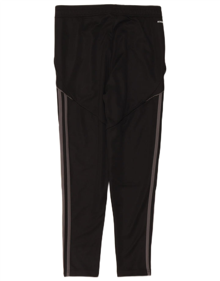 Calça de treino masculina Adidas Aeroready Slim Fit poliéster preto médio