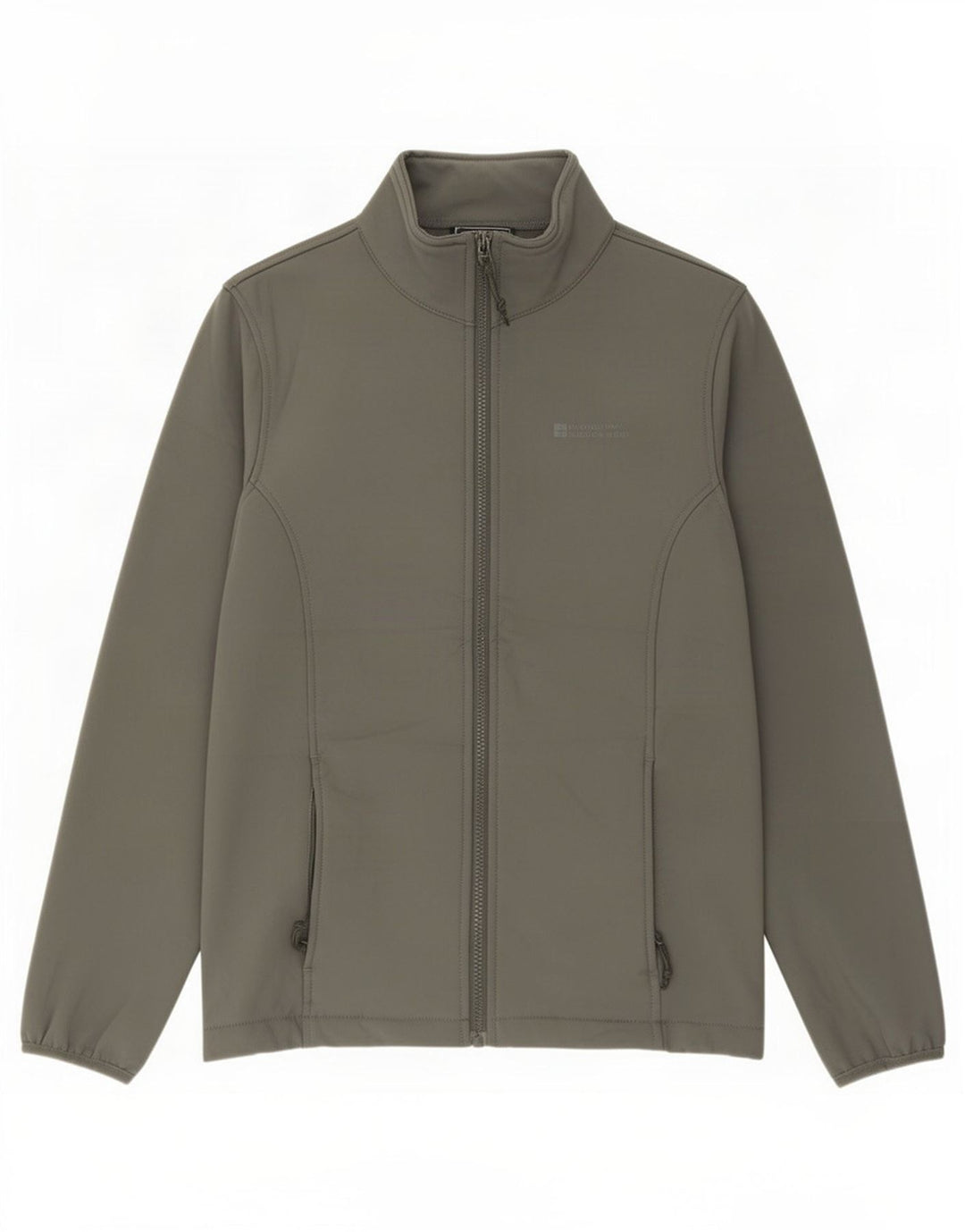 Mountain Warehouse Womens Tracksuit Top Jacket UK 12 poliéster cinza médio