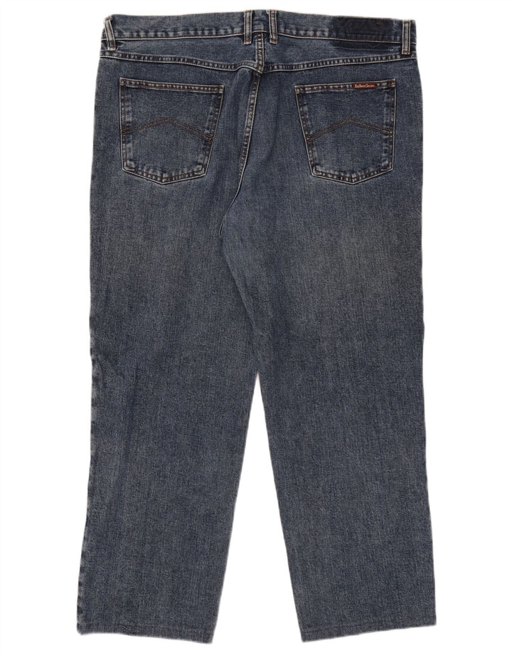 Jeans retos masculinos Marlboro Classics W42 L28 azul