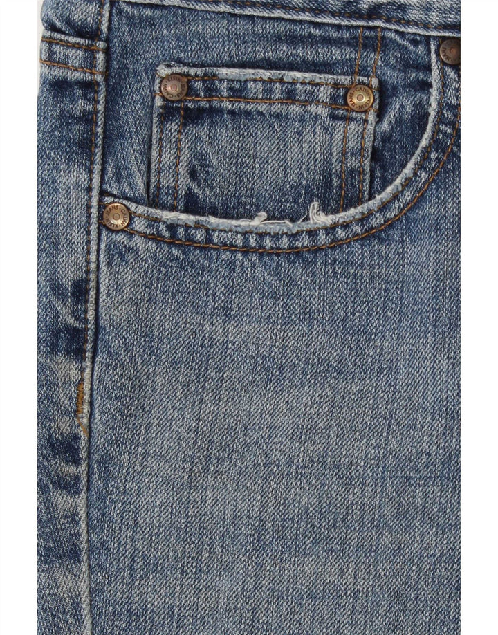 Calça jeans feminina Calvin Klein Bootcut US 8 médio W30 L29 azul