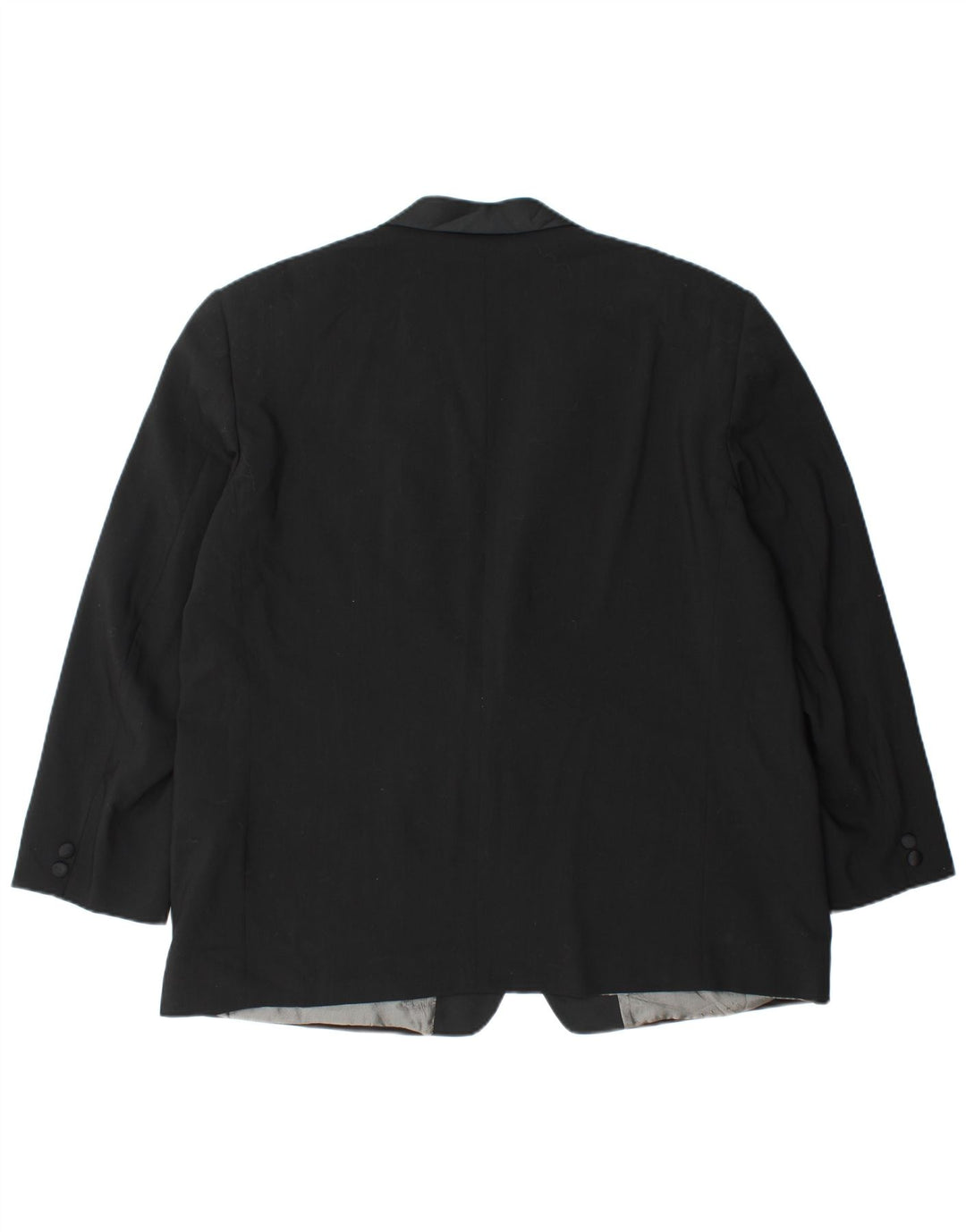 Jaqueta Blazer Lebole Masculina com 1 Botão Reino Unido 42 XL Preta