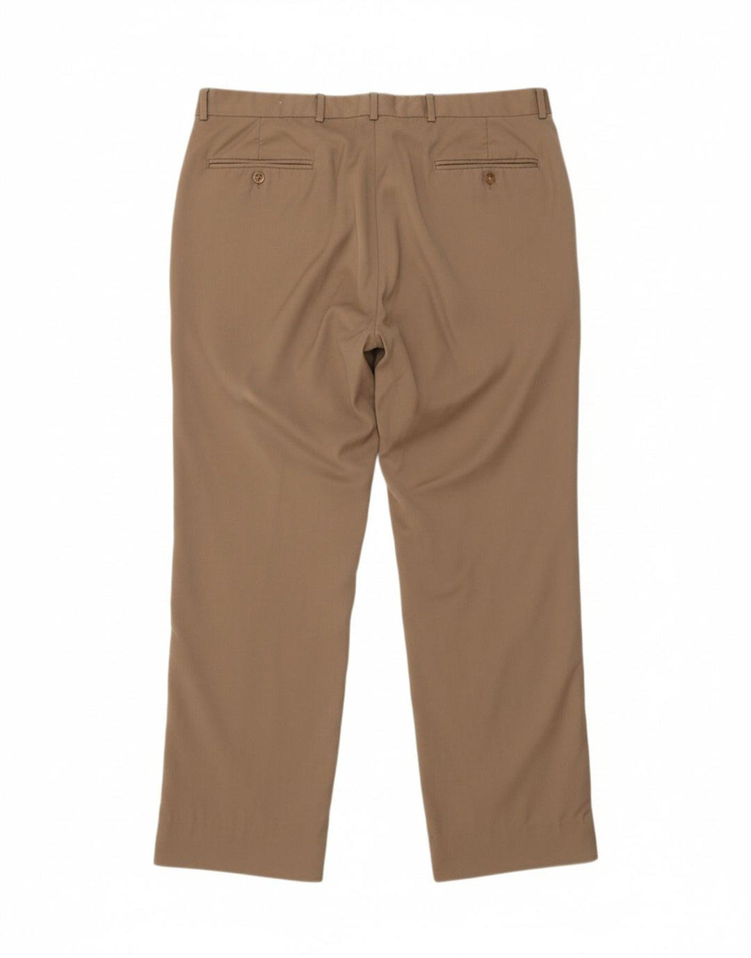 IZOD Mens Pegged Suit Trousers W36 L29 Brown Vintage Izod and Second-Hand Izod from Messina Hembry 