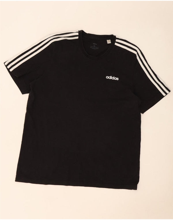 Camiseta masculina Adidas Top XL algodão preto