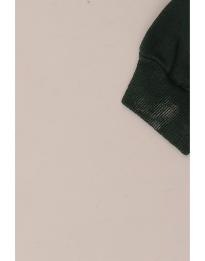 Moletom feminino LEVI'S com ajuste solto, Reino Unido 14, algodão verde médio