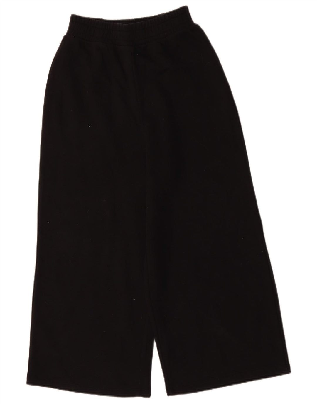 Zara Womens Capri Calças de treino Reino Unido 8 Pequeno Preto