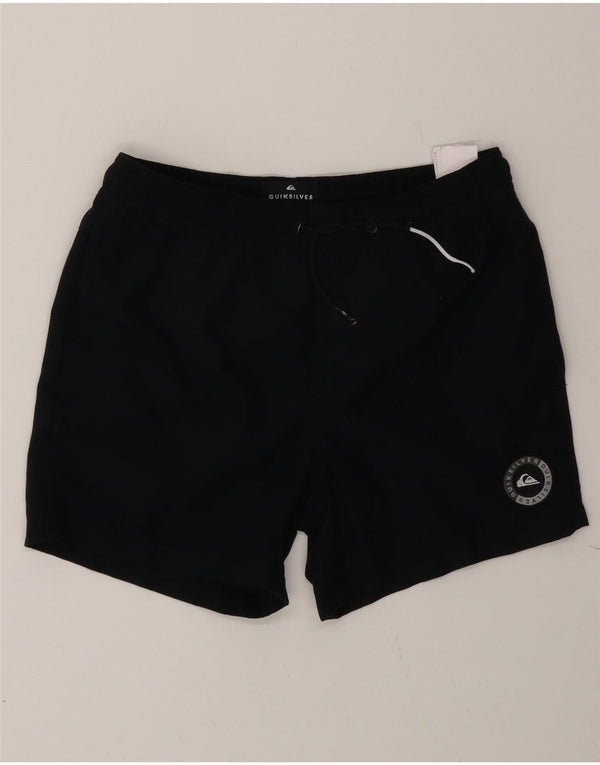 Calções de banho Quiksilver Boys 11-12 anos médio preto poliéster
