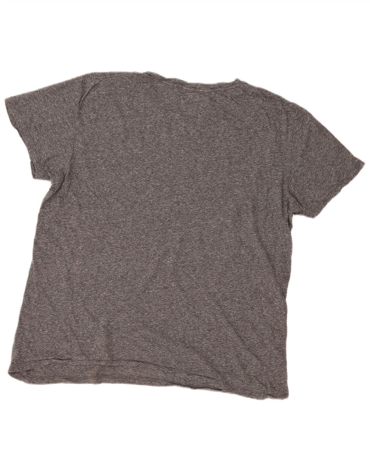 Camiseta masculina Superdry Top XL cinza manchado