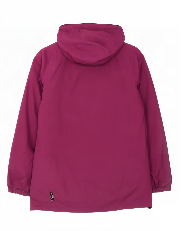 Jaqueta corta-vento com capuz feminino Sprayway Reino Unido 14 grande poliéster marrom
