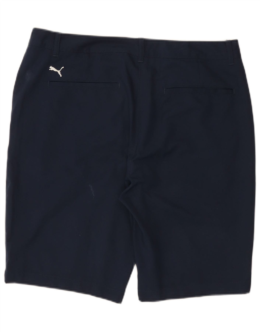 Puma Mens Chino Shorts W34 Grande Poliéster Azul Marinho