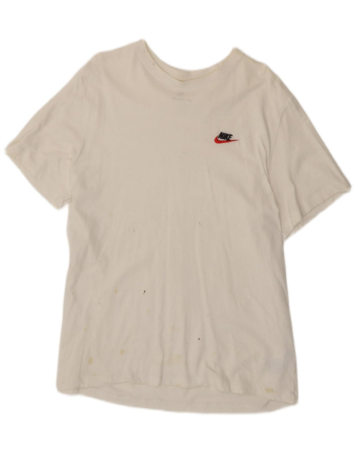 Camiseta masculina Nike Top XL algodão branco