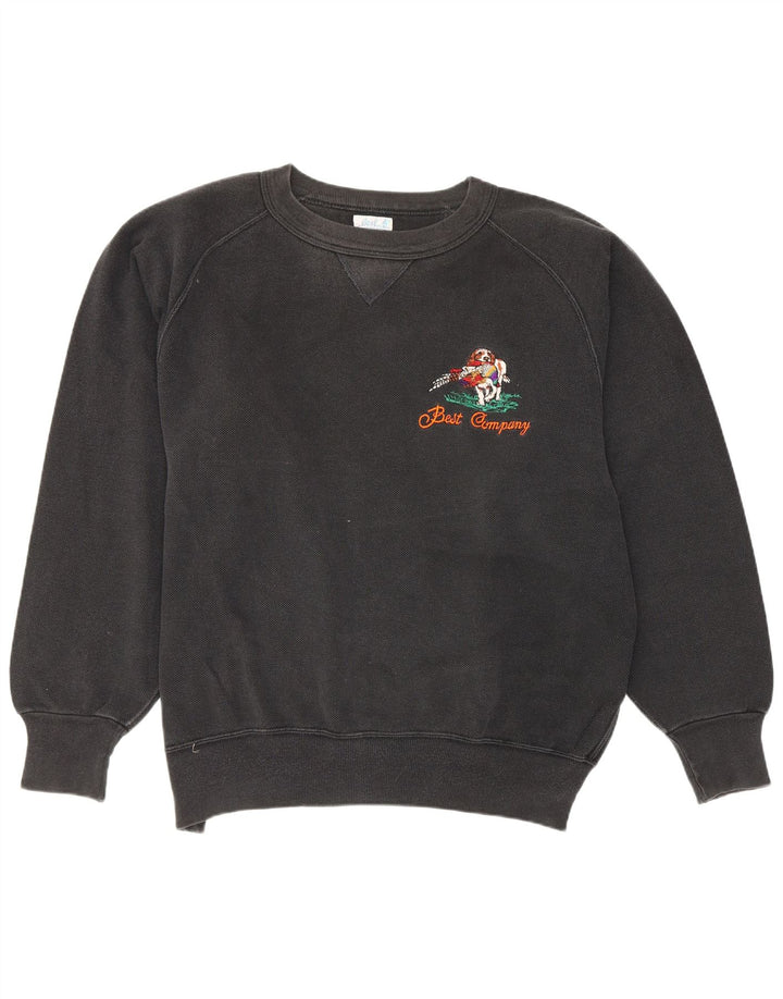 Melhor empresa moletom masculino jumper grande algodão preto