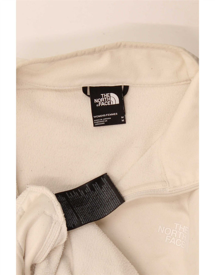 Jaqueta de treino feminina The North Face UK 14 poliéster bege médio