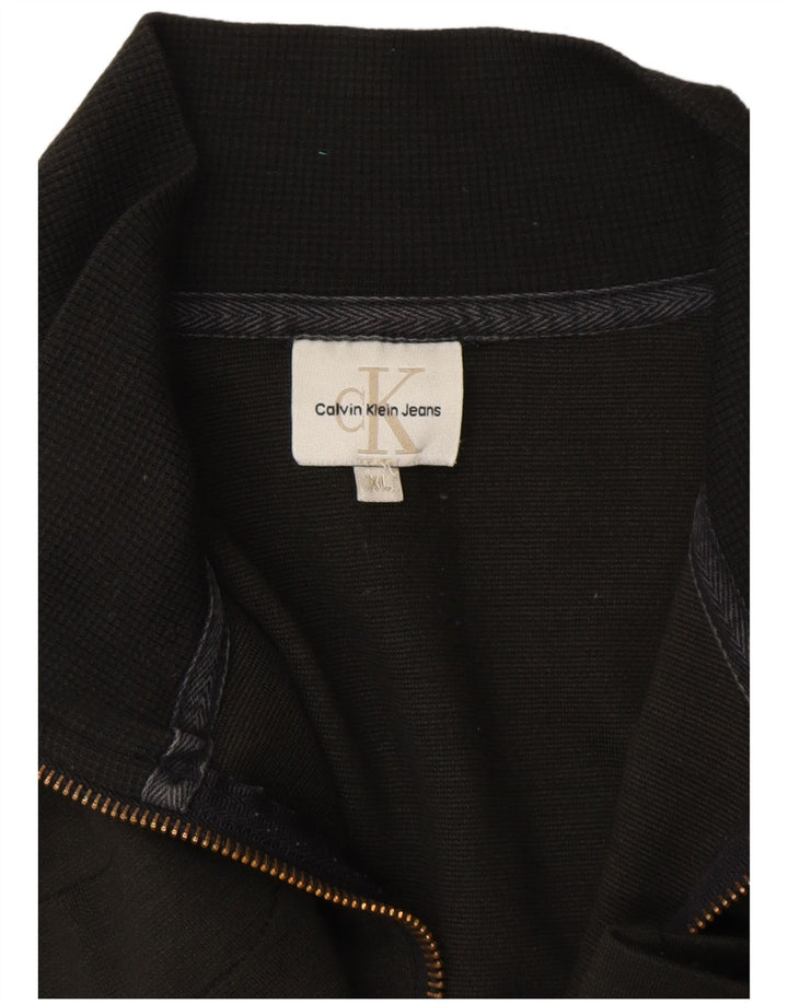 CALVIN KLEIN JEANS Pulôver feminino com zíper e gola redonda