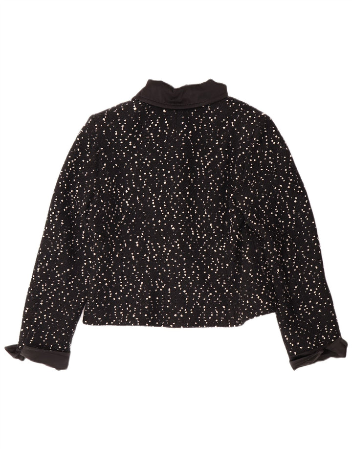 Bolero feminino RENATO BALESTRA IT 44 lã manchada preta média