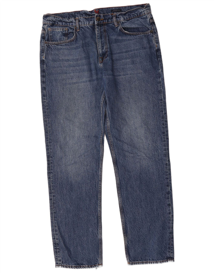 Crew Clothing Mens Jeans retos W36 L32 Azul